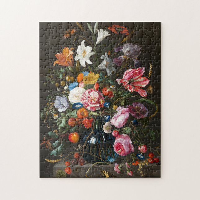Puzzle Vase de fleurs | Jan Davidsz de Heem (Vertical)