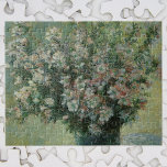 Puzzle Vase des fleurs de Claude Monet<br><div class="desc">Vase of Flowers (1881/82) de Claude Monet est un vintage impressionniste floral encore vie peinture d'art. Bouquet de fleurs de jardin de printemps fleuris dans un vase bleu. À propos de l'artiste : Claude Monet (1840-1926) est un fondateur du mouvement de peinture impressionniste française, dont la plupart de ses tableaux...</div>