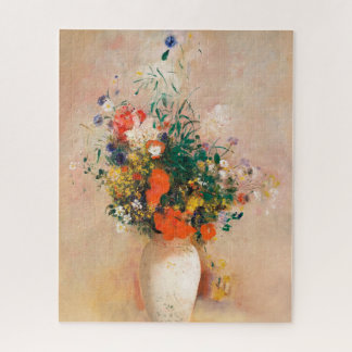 Puzzle Vase des fleurs de Redon Post-impressionniste