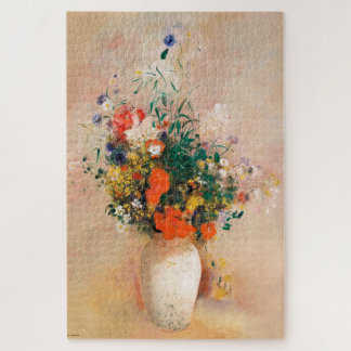 Puzzle Vase des fleurs de Redon Post-impressionniste