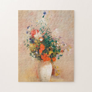 Puzzle Vase des fleurs de Redon Post-impressionniste