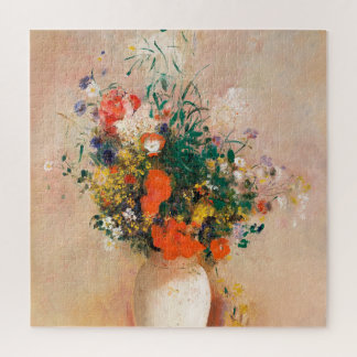Puzzle Vase des fleurs de Redon Post-impressionniste