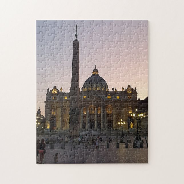 Puzzle Vatican City, Rome, Saint Peter's Basilica (Vertical)
