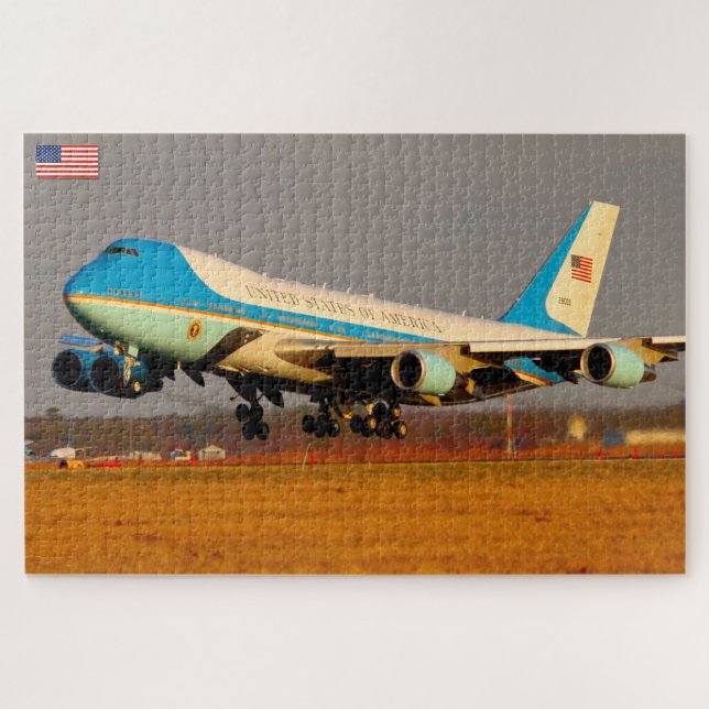 Puzzle VC-25A (747-200B) (20 x 30 POUCES) (Horizontal)