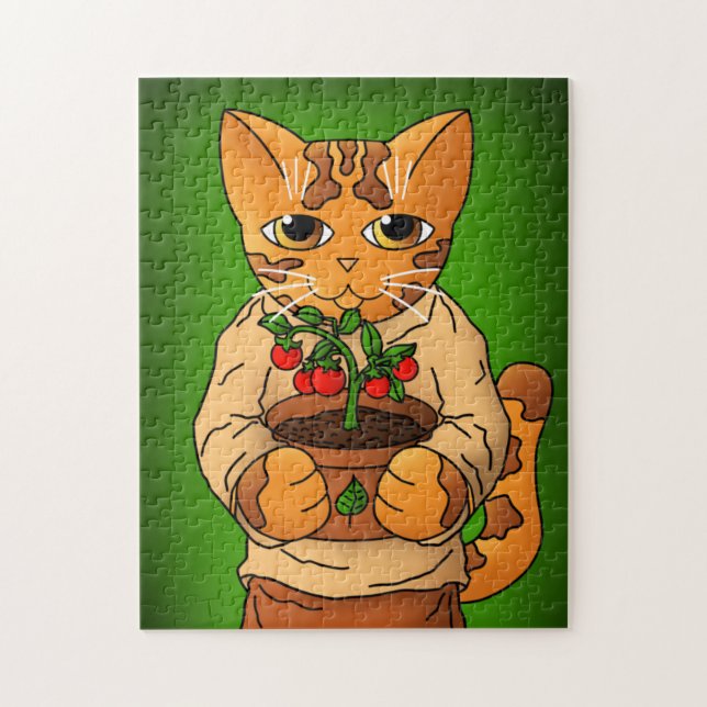 Puzzle Vegan Gardener Chat (Vertical)