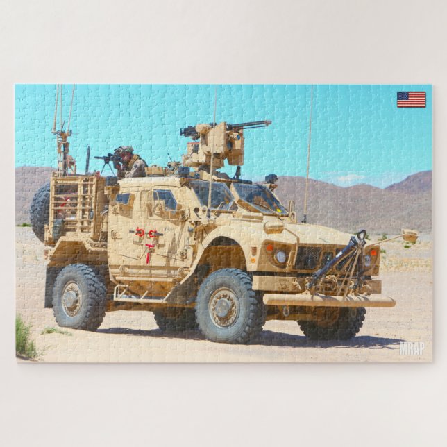 Puzzle VÉHICULE MRAP AMÉRICAIN (20x30 pouces) (Horizontal)