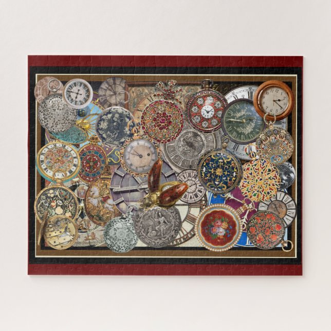 Puzzle Veille et horloge des mouches (Horizontal)