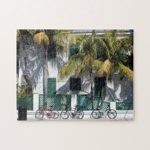 Puzzle Vélos garés dans la zone appartement Key West, Flo