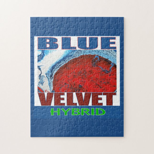 PUZZLE VELVET BLEU HYBRIDE (Vertical)