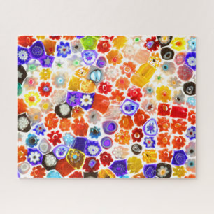Puzzle VENETIAN FLORA GLASS 16x20 INCH