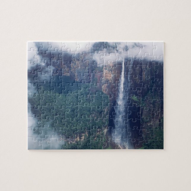 Puzzle Venezuela, Chute d'Angel, Parc national de Canaima (Horizontal)