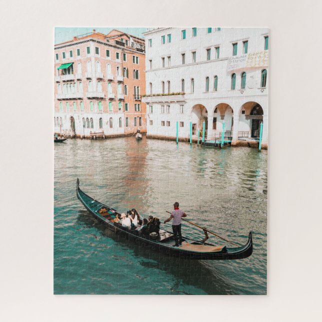 Puzzle Venise avec gondole (Vertical)