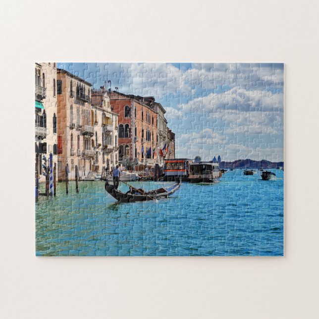 Puzzle Venise Gondolas Italie Europe (Horizontal)