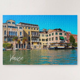 Puzzle Venise Grand Canal Maisons de style vénitien