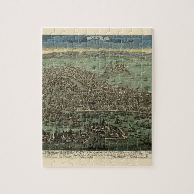 Puzzle Venise Italie 1798 (Vertical)