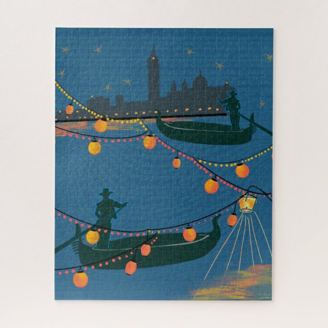 Puzzle Venise la nuit (Vertical)