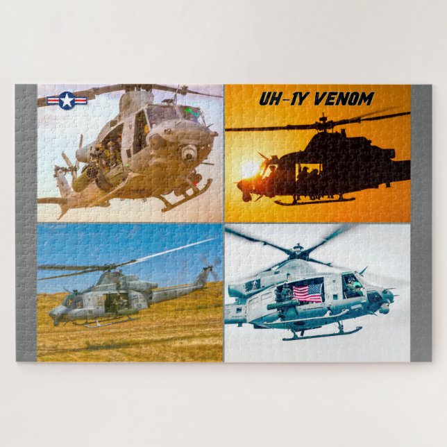 Puzzle VENOM UH-1Y (20 x 30 POUCES) (Horizontal)