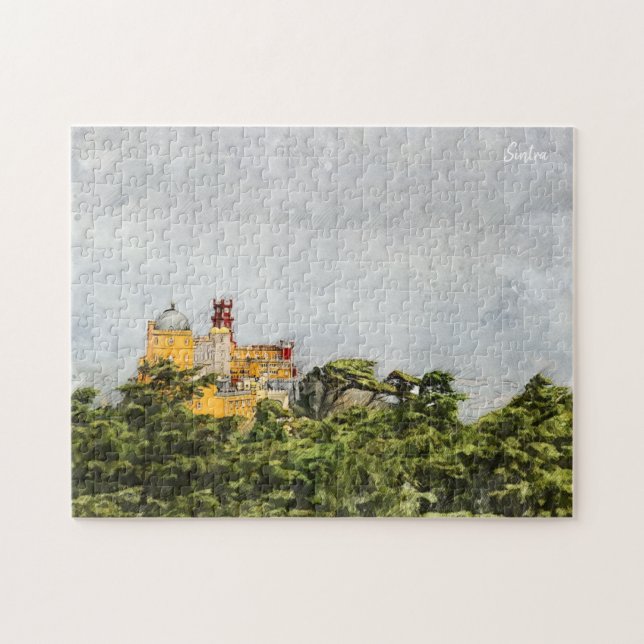 Puzzle Véritable Portugal - Palais Pena (Horizontal)
