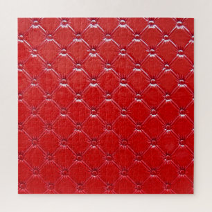 Puzzle Véritable Upholsterie En Cuir : Décor Versatile