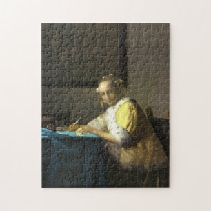 Puzzle Vermeer A Lady Écrire une lettre