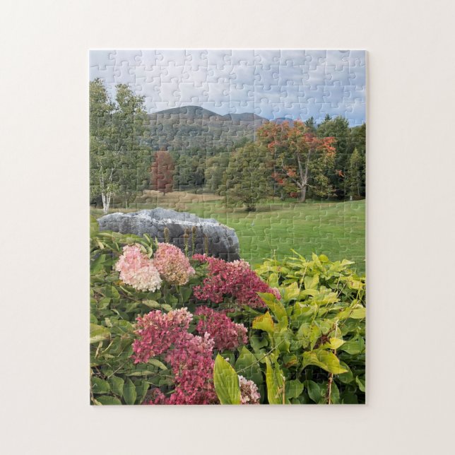 Puzzle Vermont en automne (Vertical)