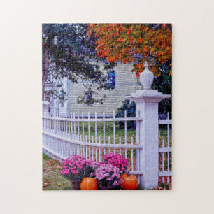 Puzzle Vermont en automne.