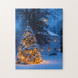 Puzzle Vermont Round Church