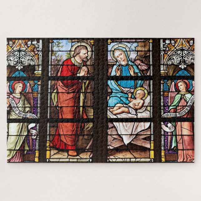 Puzzle Verre de crèche (Horizontal)