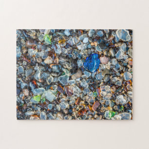Puzzle Verre de mer étincelant
