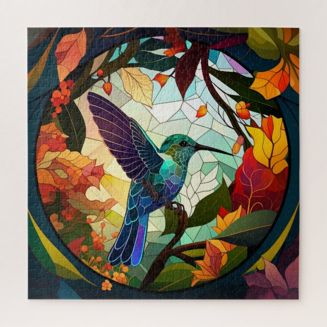Puzzle Verre de protection d'oiseaux (Vertical)