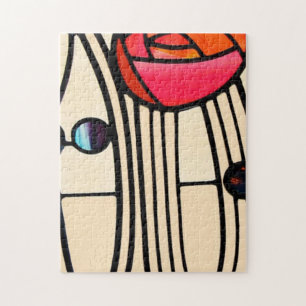 Puzzle Verre en tôle de Charles Rennie Mackintosh