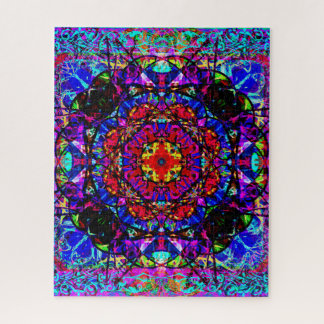 Puzzle Verre Vibrant Celtic Knot Mandala