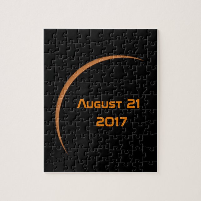Puzzle Vers le maximum 21 août 2017 Éclipse solaire parti (Vertical)