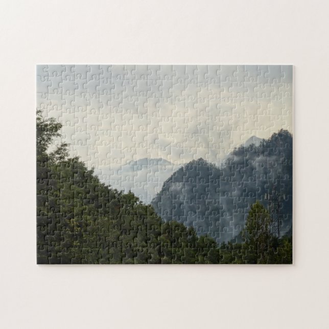 Puzzle Vers les Monts Misty ! sur un (Horizontal)