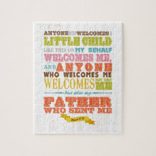 Puzzle Vers scriptural chrétien de bible - marquez le