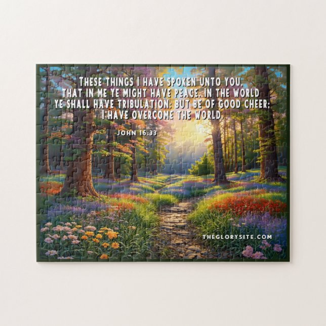 Puzzle Verset biblique (Horizontal)