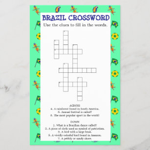 Puzzle vert Brésil