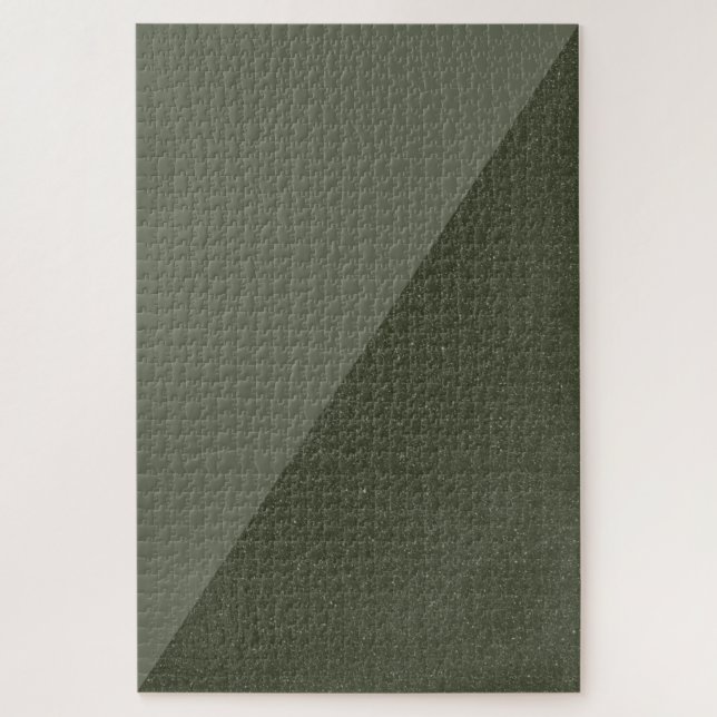 Puzzle vert de mousse minimaliste (Vertical)