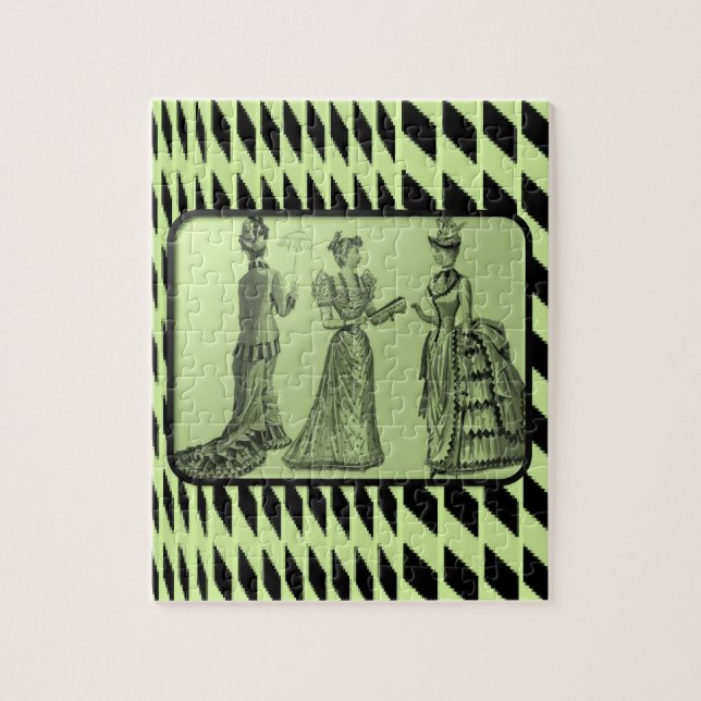 Puzzle vert des femmes vintages (Vertical)
