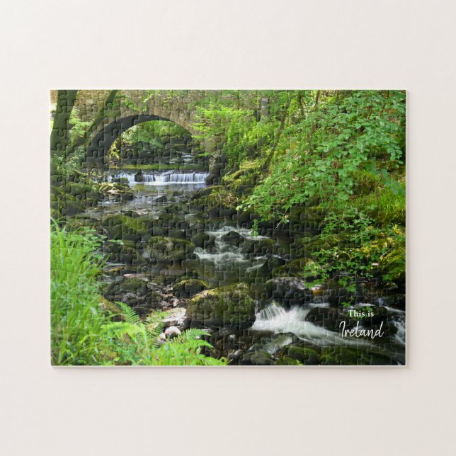 Puzzle Vert Irlandais - Irlande (Horizontal)