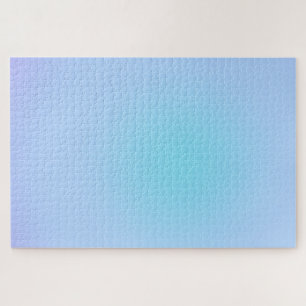 Puzzle Vert moderne dégradé bleu Aquarelle Rainbow