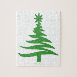 Puzzle Vert sapin de Noël