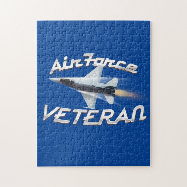 Puzzle Vétéran de l'armée de l'air (Vertical)