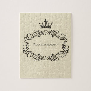 Puzzle Veux tu m'épouser ?