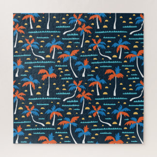 Puzzle Vibes de plage : Élégance hawaïenne Vintage.