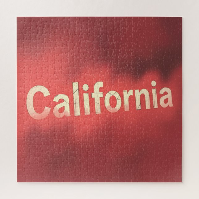 Puzzle Vibes de rêve californien (Vertical)