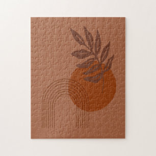 Puzzle Vibes du désert inspirées par Matisse Formes Abstr