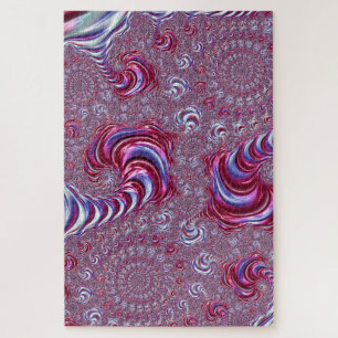 Puzzle Vibrant brillant Super trippy fractionner l'art fr