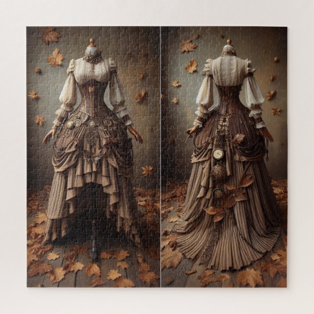 Puzzle Victorian Fall Leeds Fashion Design (Vertical)