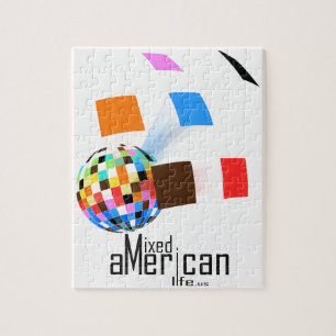 Puzzle Vie américaine mélangée